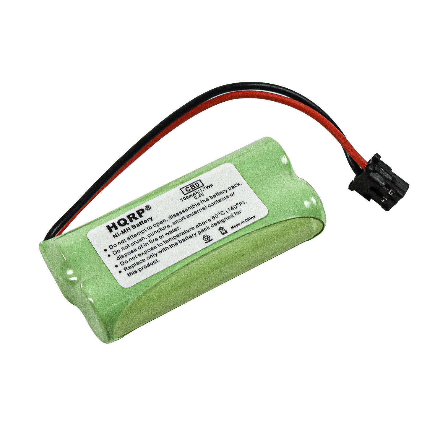 HQRP Phone Battery Compatible with RadioShack 43-221, 43-223, 43-266, 43-266A, 43-335, 43-336 Cordless Telephone