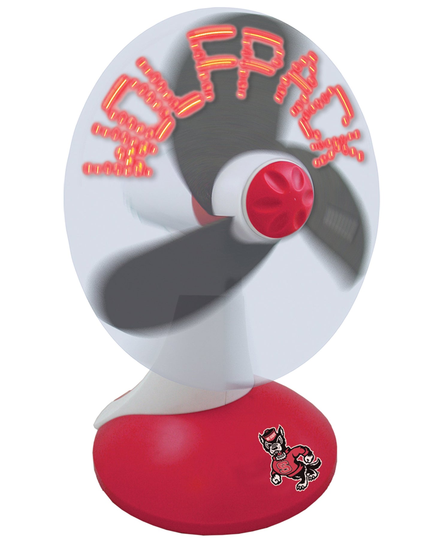 NCAA North Carolina State Wolfpack Light-Up Desktop Message Fan