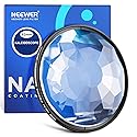 Neewer 82mm Kaleidoscope Prism Lens Filter, Photography Prism Crystal Glass Effect Filter with Multi Refraction and Variable Number of Photographic