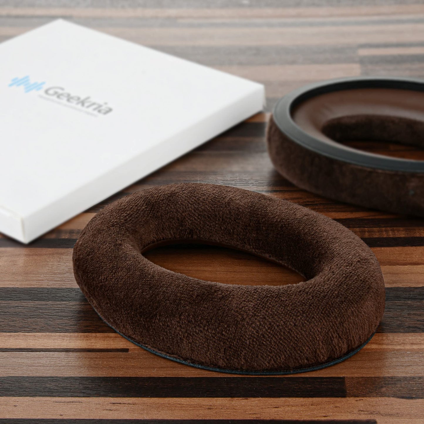 Geekria Comfort Velour Replacement Ear Pads for Sennheiser HD598, HD598SE, HD598CS, HD595, HD599, HD599 SE Headphones Ear Cushions, Repair Parts