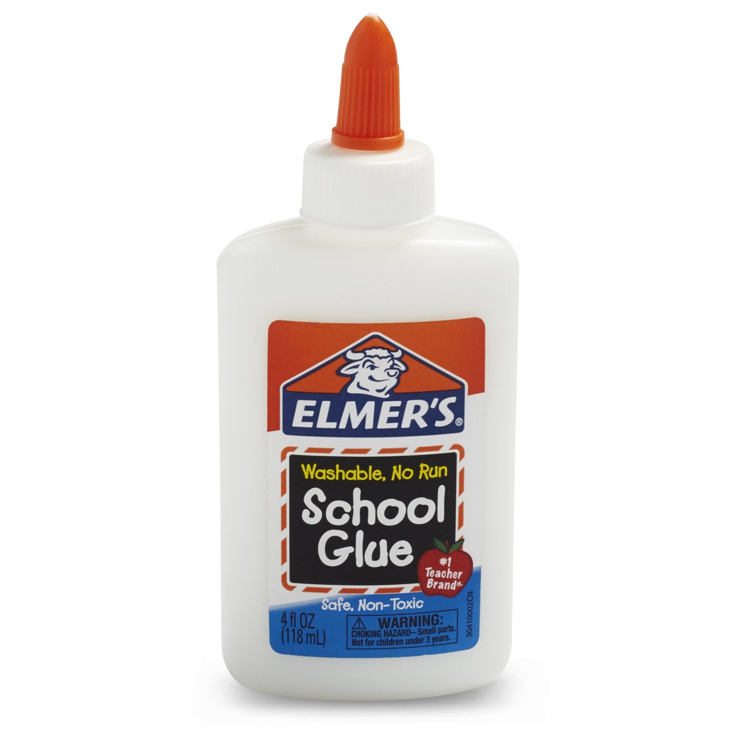 Elmer's bundle Washable Liquid School Glue, White, Dries Clear, 4 fl oz Plus Disappearing Purple Elmer's School Glue Stick, 7g, 2pk