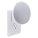 The Nest Mini Easy Genie Mount 2nd Gen 2019: The Simplest and Cleanest Outlet Wall Mount Hanger Stand for New Google Nest Mini - No Cord Wrapping