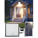 Solar Motion Lights Outdoor Waterproof with 5 Lighting Modes,Solar Flood Lights Outdoor Waterproof with 23FT Cable,126 LED Luz Solar Para Exterior
