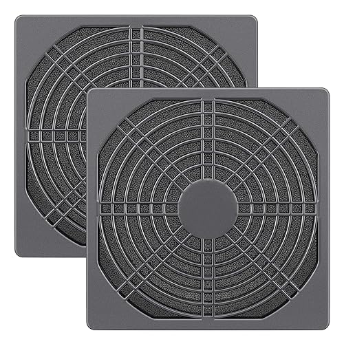 Wathai 2 Pack 120mm PC Fan Dust Filter Cover Computer Mess