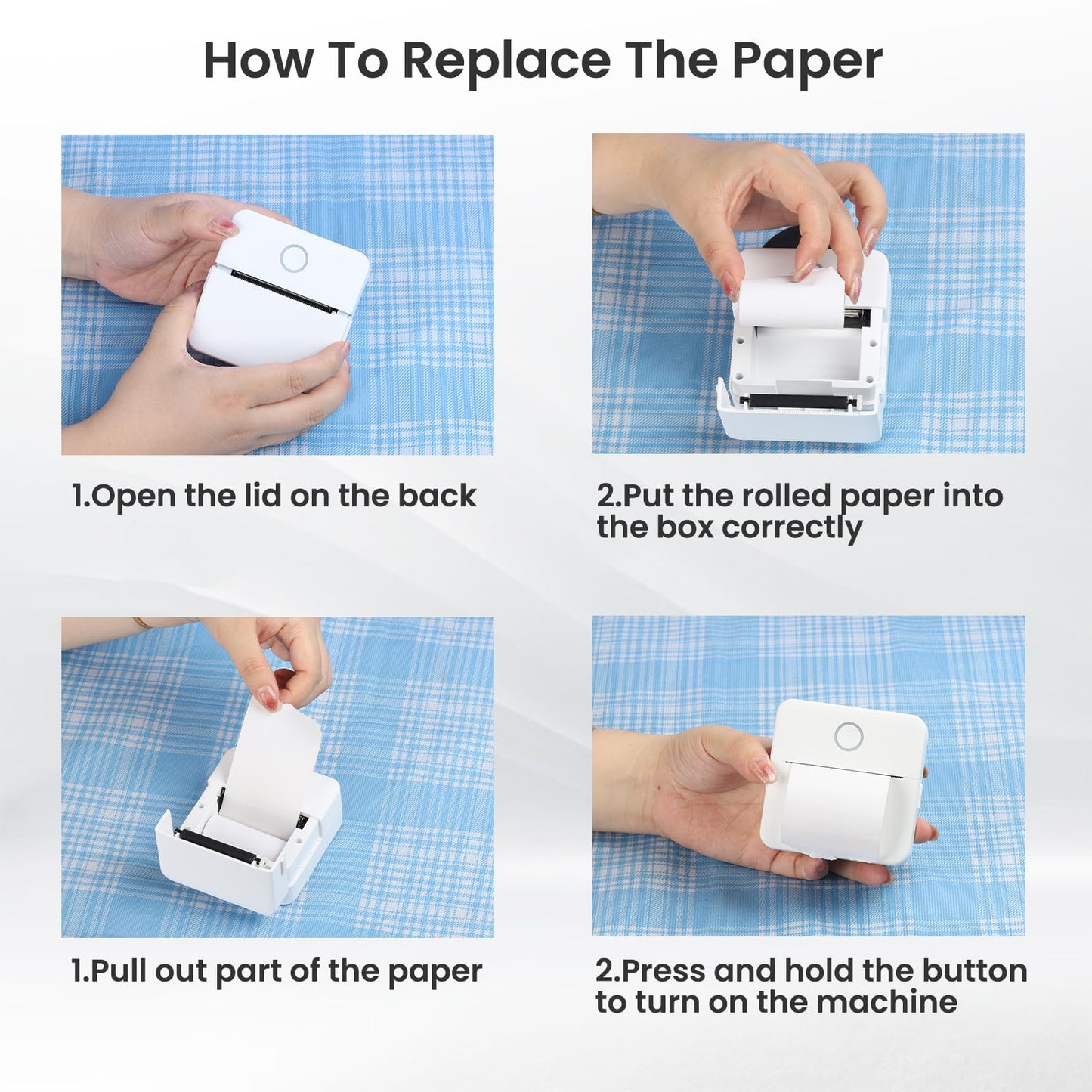 HOYIGO DYJ7 Portable Printer - Color Inkjet - Smartphones & PC Compatible