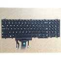 Original New for Dell Precision 7540 7740 Laptop US Keyboard Backlit Without Frame