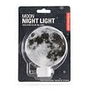 Kikkerland Glowing Moon Night Light, On/Off Switch, Novelty Gift