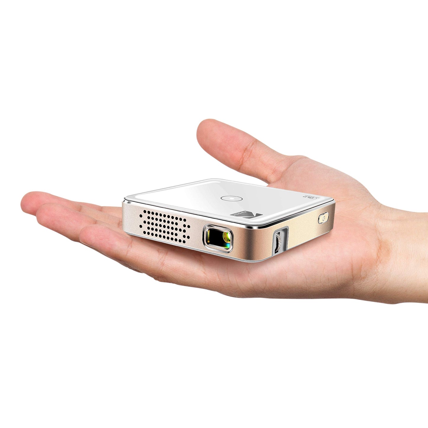 Kodak Ultra Mini Portable Projector - HD 1080p support LED DLP Rechargeable Pico Projector - 100" Display, Built-in Speaker - HDMI, USB and Micro SD