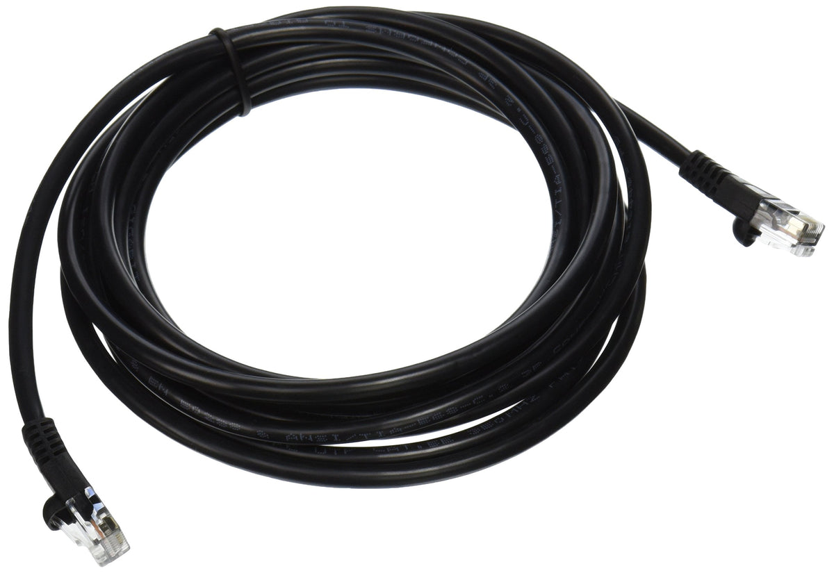CableWholesale 350MHz 10-Feet CAT5E, UTP Cable with Molded Boot, Black (10X6-02210)