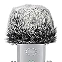 Mic Furry Windscreen Muff for Blue Yeti Nano Condenser Microphone, Mic Cover Microphone Fur Pop Filter by SUNMON