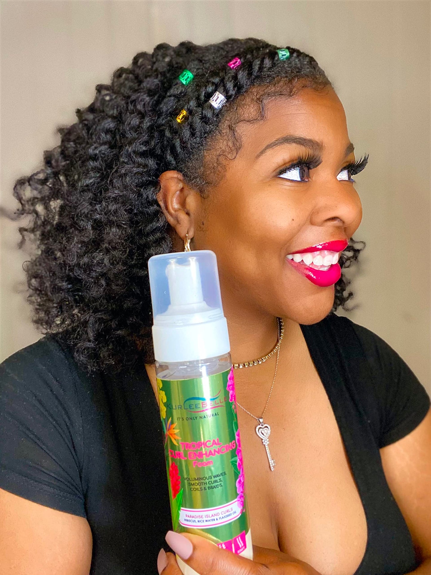 Kurlee Belle Tropical Curl Enhancing Foam