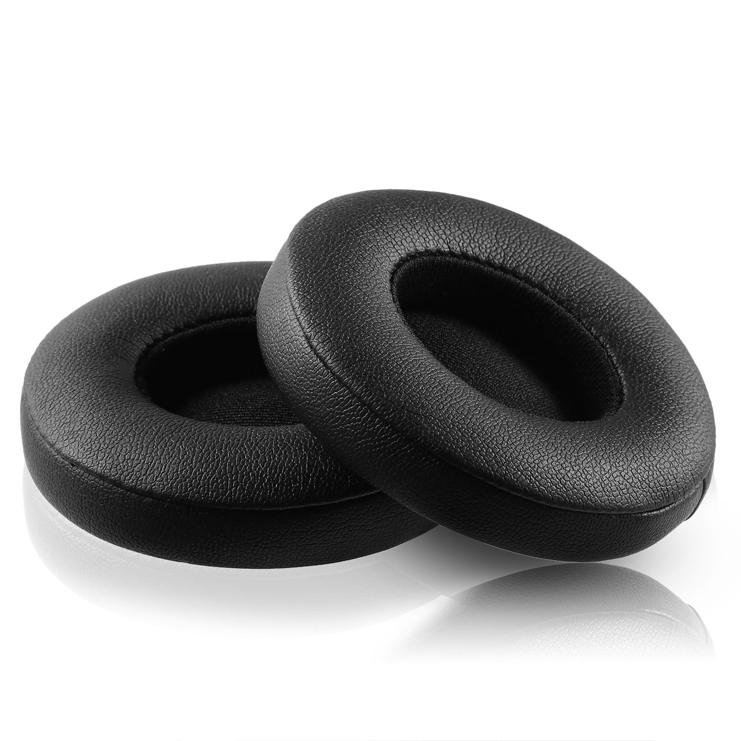 Solo 2 Wired Replacement Earpads - JARMOR Protein Leather & Memory Foam Ear Cushion Pads for Beats Solo2 Wired On-Ear Headphones by Dr. Dre ONLY (NOT