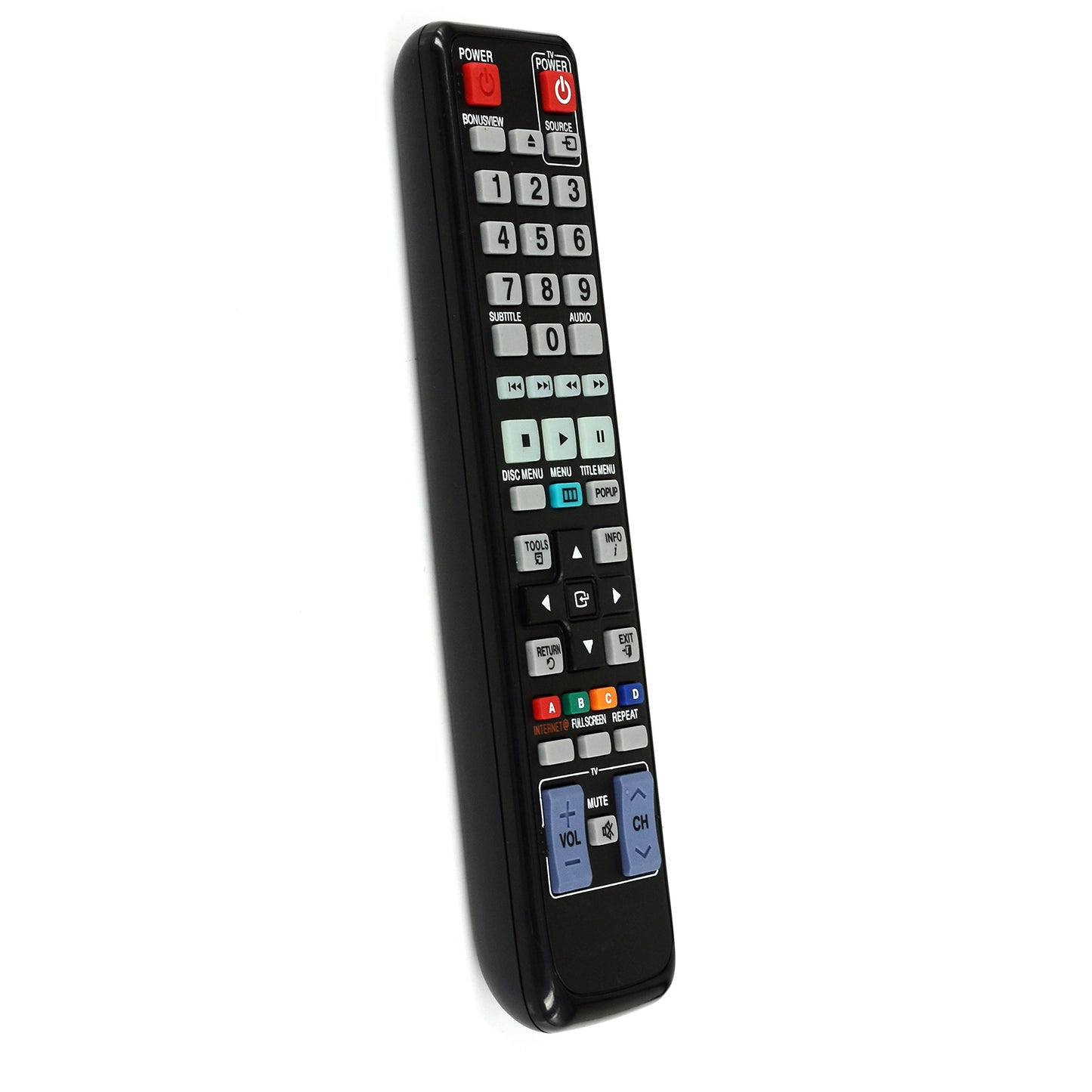 Universal Remote for Samsung Blu-Ray DVD Player BD-C5500 BD-C6500 BDC6500 BD-C6900 BDC6900 BD-C7500 BDC7500 BD-C5900 BD-C5900/XAA BD-C7900 BD-C6800