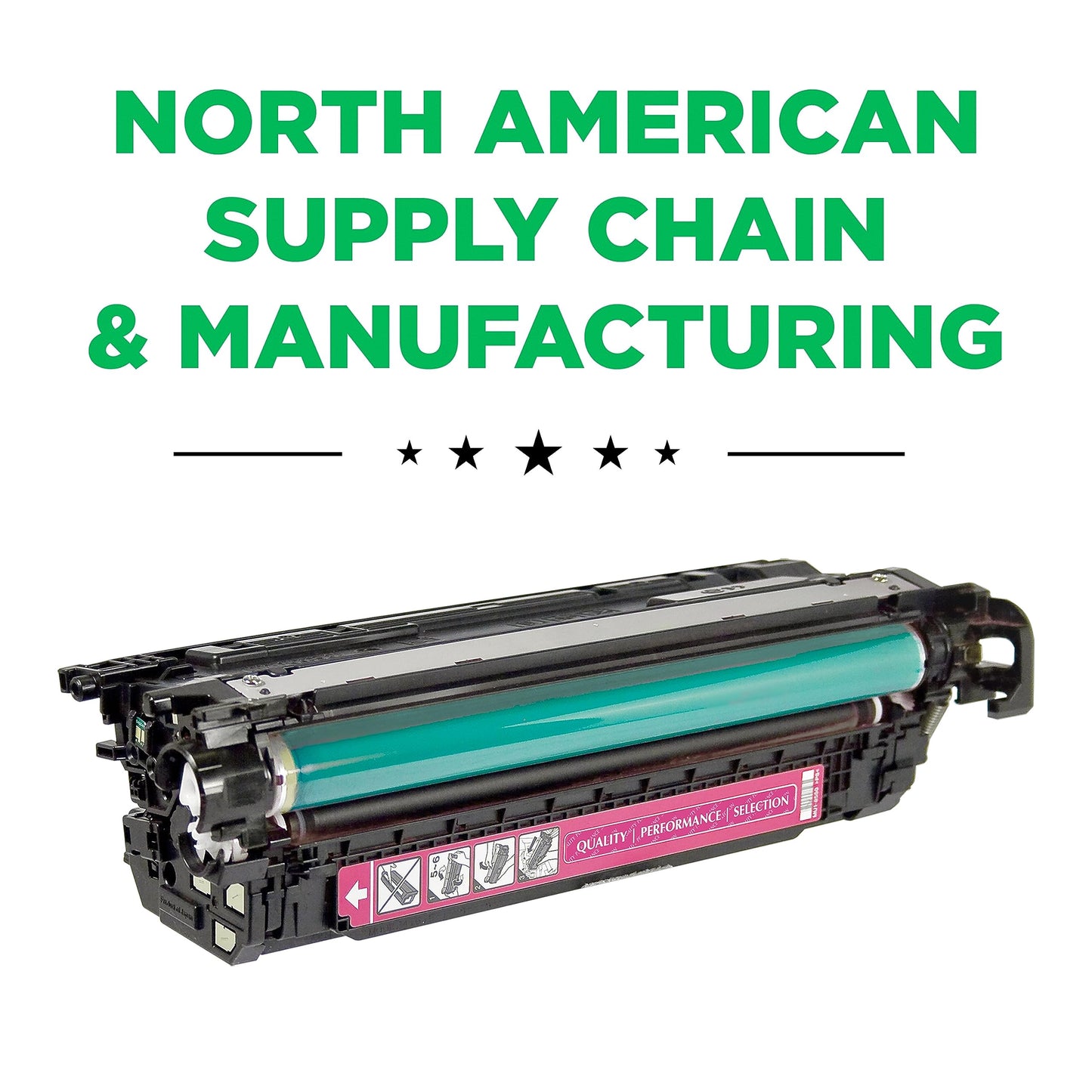 Clover Remanufactured Toner Cartridge Replacement for HP CF323A (HP 653A) | Magenta