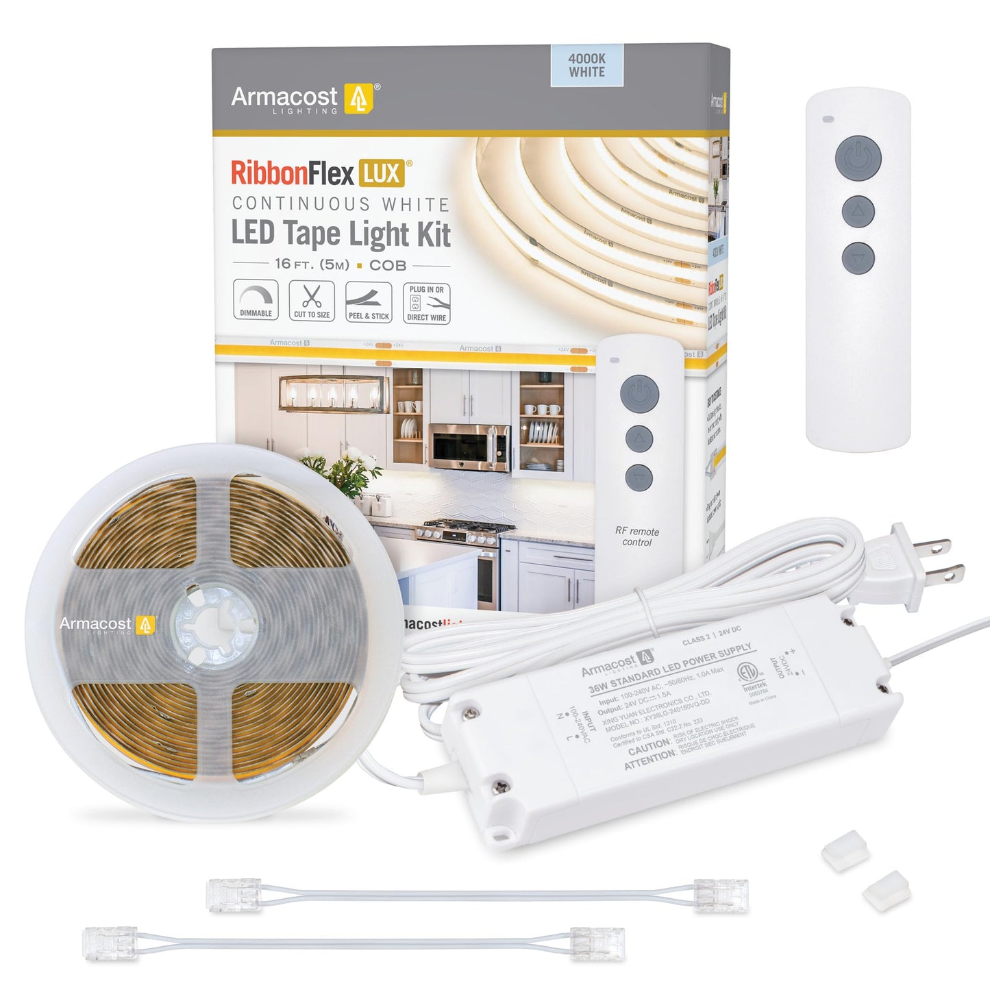 Armacost Lighting RibbonFlex LUX COB Kit 4000K, 5M 425500