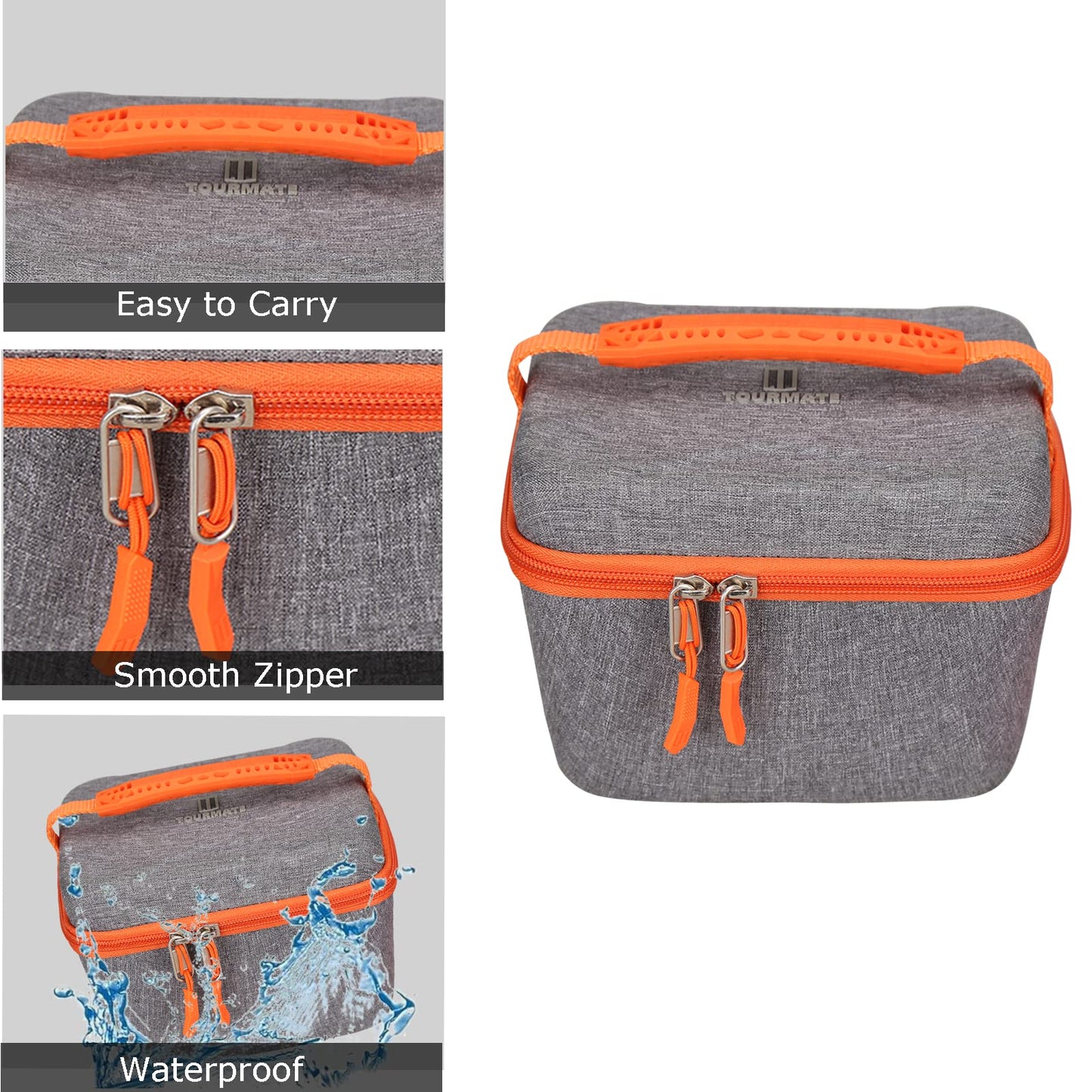 Tourmate Hard Storage Case for Yoto Player Kids Bluetooth Speaker, Travel Carrying Case for Kids Audio Music Player Children’s Speaker Plays Audiobook