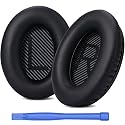 Headphones Replacement Ear Pads for Bose QuietComfort 35 QC35 & QC35 II - Premium Memory Foam, Soft Protein Leather, Enhanced Noise Isolation, Easy