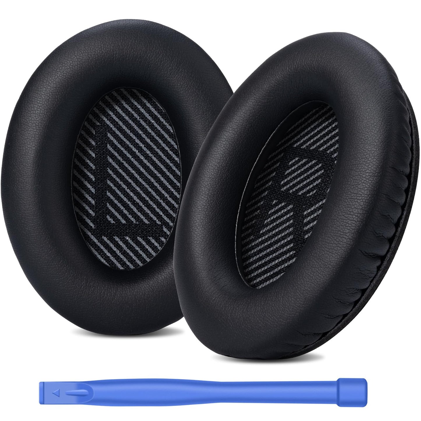 Headphones Replacement Ear Pads for Bose QuietComfort 35 QC35 & QC35 II - Premium Memory Foam, Soft Protein Leather, Enhanced Noise Isolation, Easy