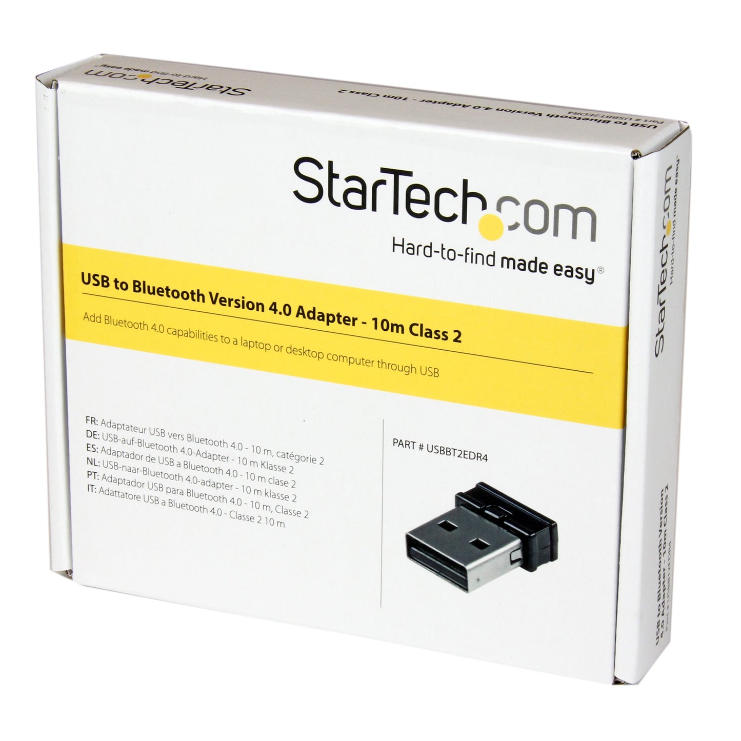 StarTech Mini-USB Bluetooth 4.0 Adapter, TAA (USBBT2EDR4)