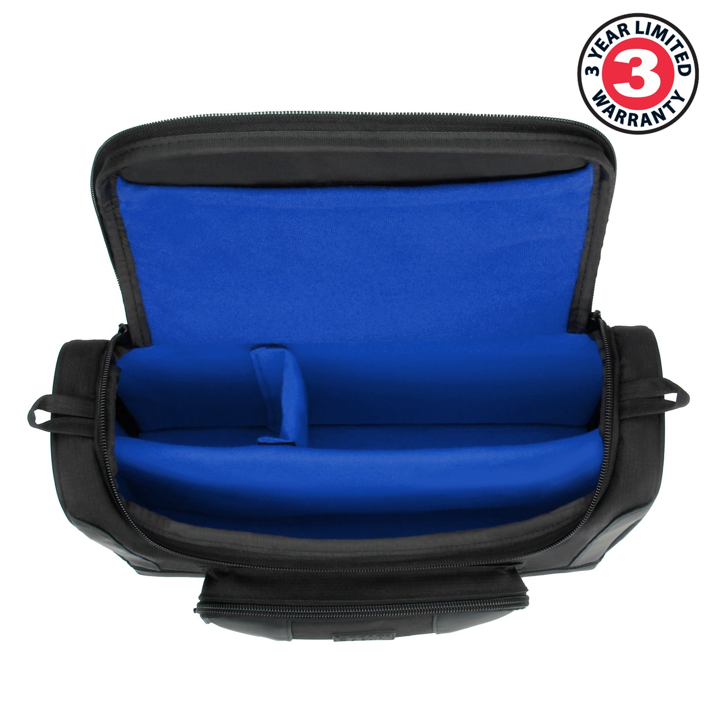 USA Gear Portable Photo Printer Case - Messenger Bag with Padding Dividers Compatible with Canon Selphy CP1500, Selphy Cp1300, Kodak Step Wireless