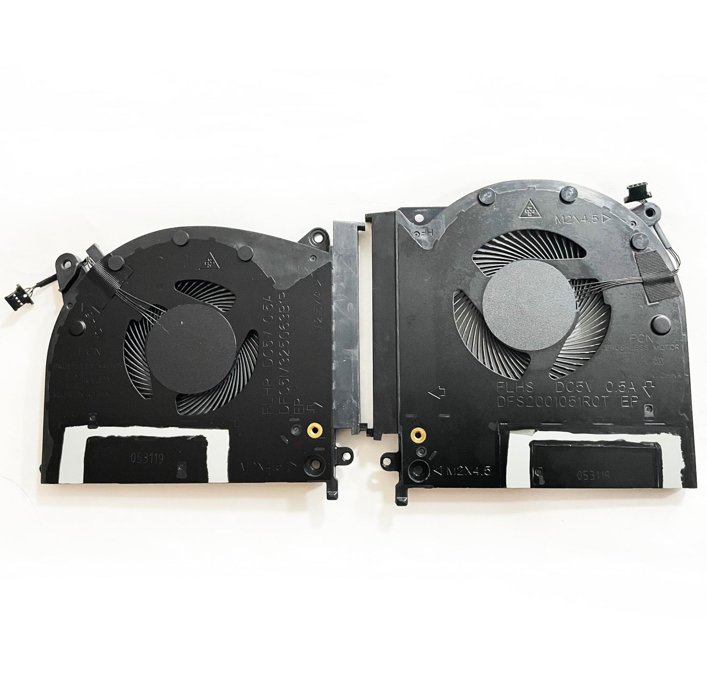 Fleshy Leaf Replacement CPU+GPU Cooling Fan for Dell Alienware M15 R2 (GTX1660TI) 2019H N18E P87F Gaming Laptop DFS2001051R0T DFS5M325063B1P FLHS FLHR