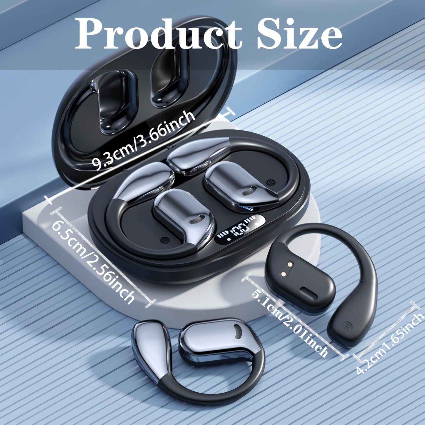 AI Translation Earbuds Real Time for iPhone and Android, 144 Language Translator Earbuds, Bluetooth Headphones Translation Language Device 3-in-1…