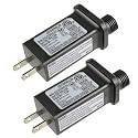 SIGANDG 30V 3.6W LED Transformer Replacement Class 2 Power LED Controller with 8 Modes Supply for Christmas String Light Inflatable Decorations IP44