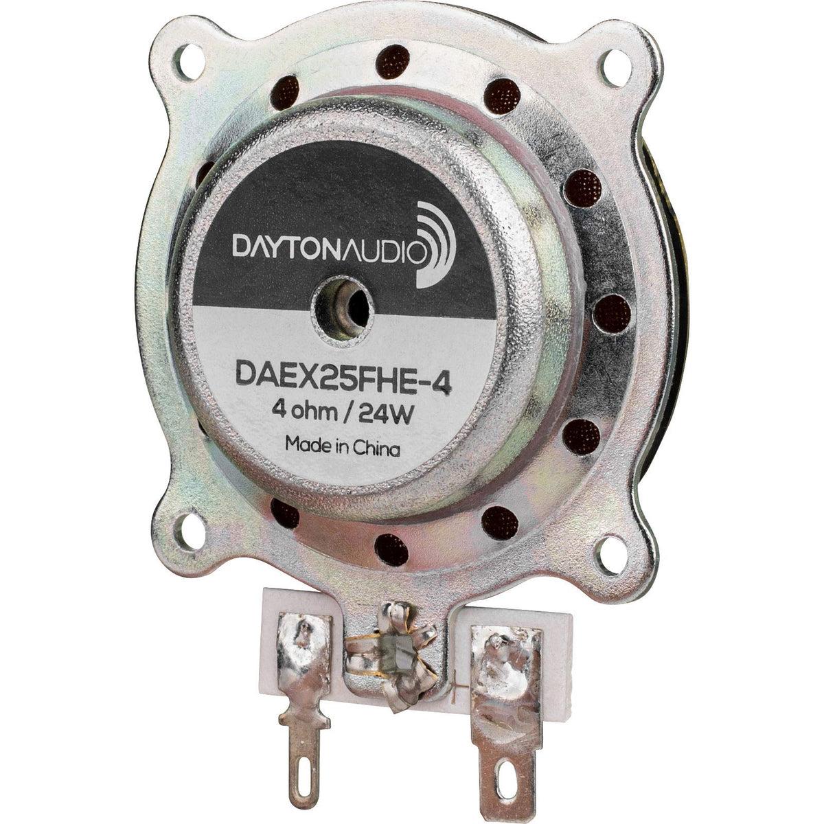 DAYTONAUDIO Dayton Audio DAEX25FHE-4 Framed High Efficiency 25mm Exciter 24W 4 Ohm