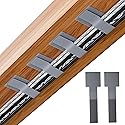 gliship 100pcs Hook and Loop Cable Ties, Adhesive Wire Management, Adjustable Cord Wrappers, Grey