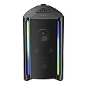 TCL TP200K Portable Bluetooth Party Speaker with 5 RGB Dynamic Light Shows, 12 Hr Battery, and IPX4 Splash-Proof Rating