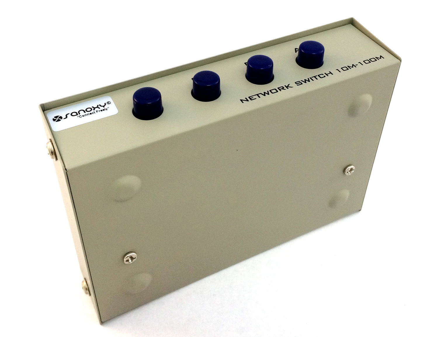 ABCD 4 Way Telephone Network Switch Box, RJ45 Female