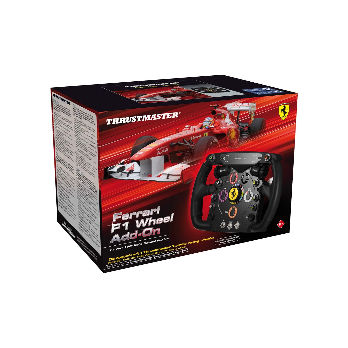 Thrustmaster F1 Racing Wheel (compatible w/ PS5, PS5 Pro, PS4, XBOX Series X/S, One, PC)