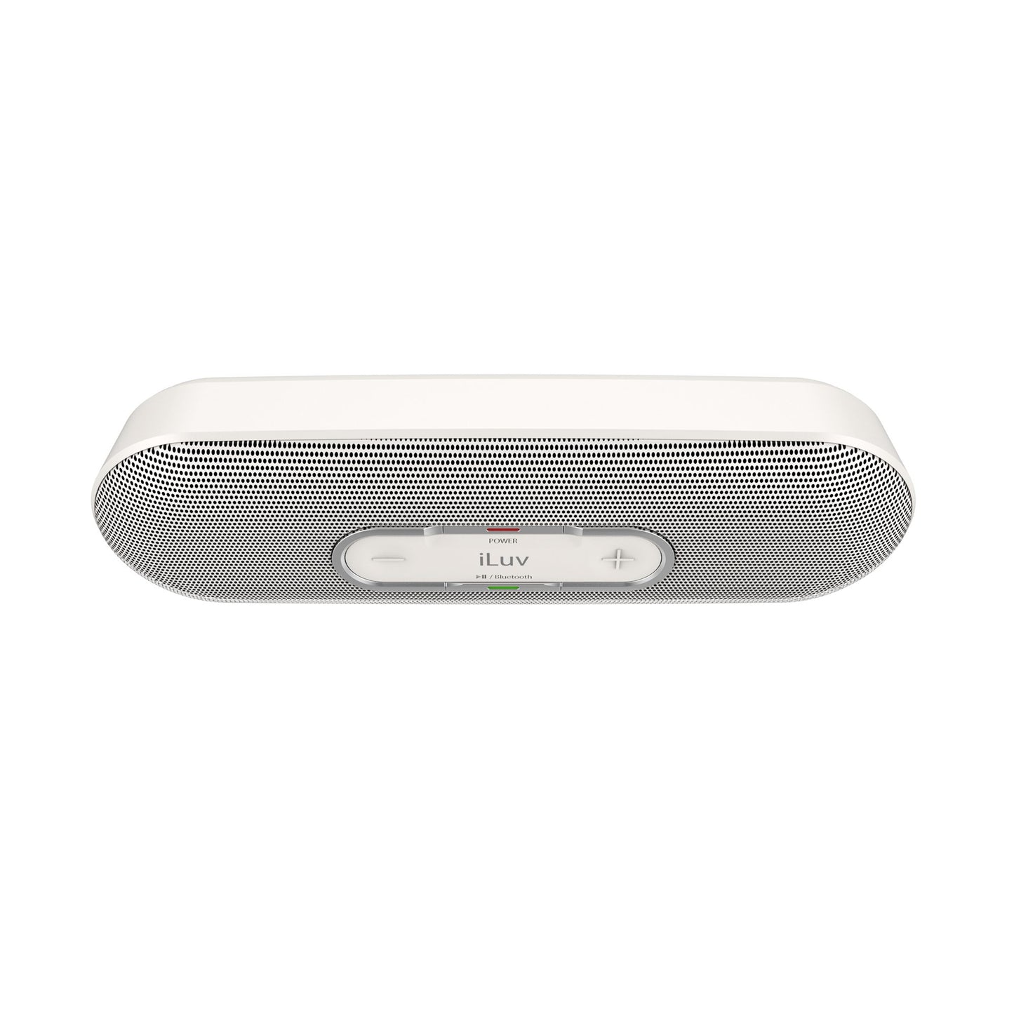 iLuv Rollick Portable Wireless Bluetooth Stereo Speaker with 3.5mm Aux Input for the iPhone 6S/6 & Samsung GALAXY S6/S5; Also compatible with other