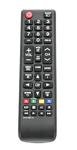 New AA59-00817A Replaced Remote fit for Samsung LCD TV HG32NB670BF HG32NB677BF HG40NB670FF HG40NB677FF HG28NB670 HG32NA470 HG32NA477 HG32NA478GF