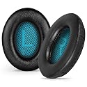 Aurivor Replacement Ear Pads for Bose QuietComfort QC 35 (ii) 25 15 2 Headphones, Tear-Proof Earpads Cushion for QC35 (ii) QC25 QC15 QC2