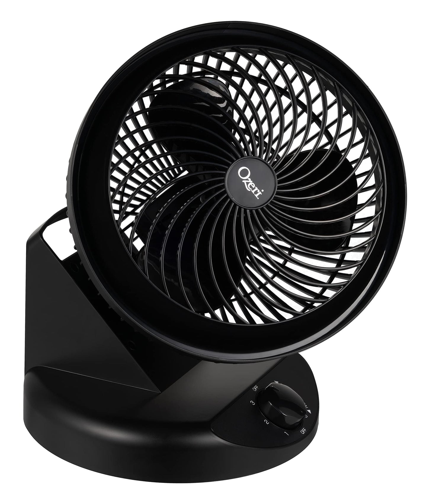 Ozeri Brezza 360 10" Oscillating Table Fan, with Orbital Motion Technology