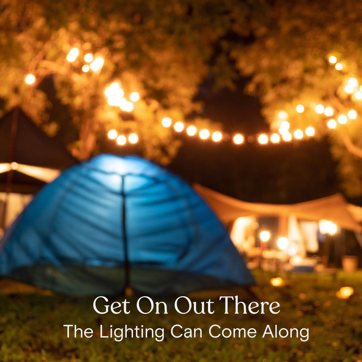Brightech Ambience Pro USB Powered String Lights - 24 Ft Commercial Grade Waterproof String Lights - Outdoor Shatterproof Patio Lights for Camping