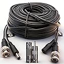 LETONDA 4K BNC Video Cable: Safer, More Reliable Integrated Video-Power Extension. Supports 4K Ultra-HD for Security Cameras, CCTV Monitoring & DVR