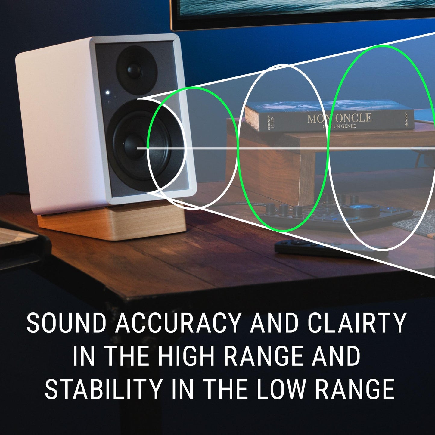 Onkyo Creator Series GX-10DB Powered Speakers, Black - 3" woofer, USB/C, line/Phono, Optical Ports and Bluetooth 5.3 LE Audio connectivity