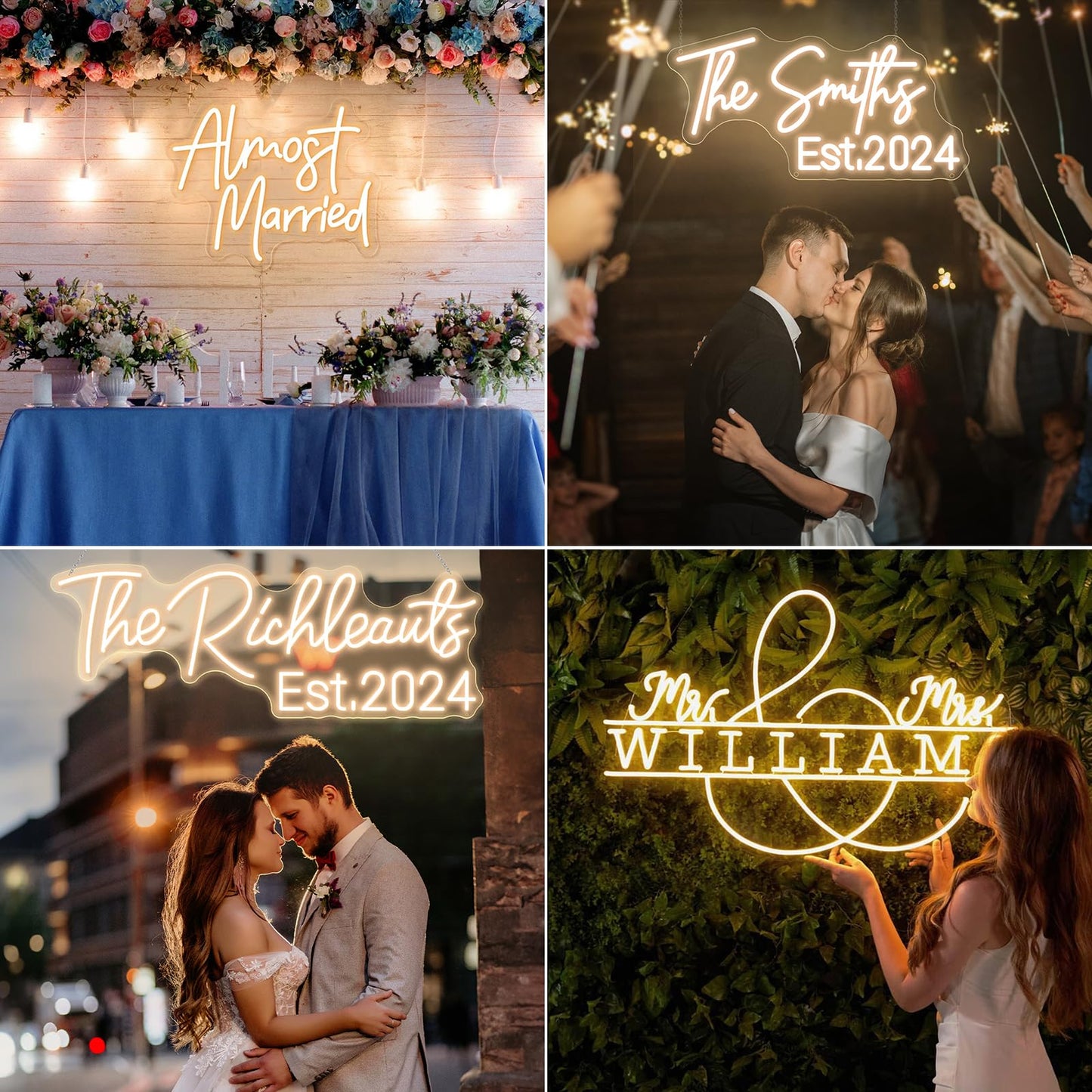 Custom Neon Sign for Wall Decor Personalized LED Neon Name Signs