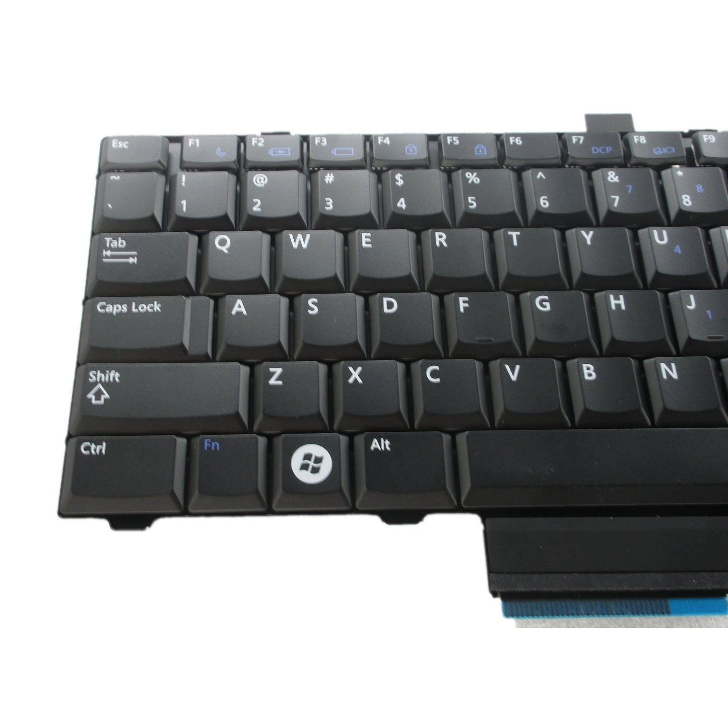SUNMALL Laptop Keyboard Replacement (NO Pointing Stick) Compatible with Dell Latitude E5300 E5400 E5500 E5410 E5510 Series P/N: FM753 0FM753 FNGF0