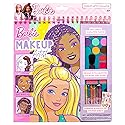 Horizon Group USA Barbie Magazine - Create Hair & Makeup Looks with 130+ Stencils, 180+ Stickers, Crayons & Pretend Makeup