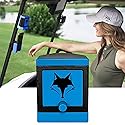 DESERT FOX GOLF DJ-10 Golf Cart Bluetooth Speaker - Wireless Magnetic Golf Speaker with Secure Mount - Loud, Weatherproof Sound with Retro Volume Knob