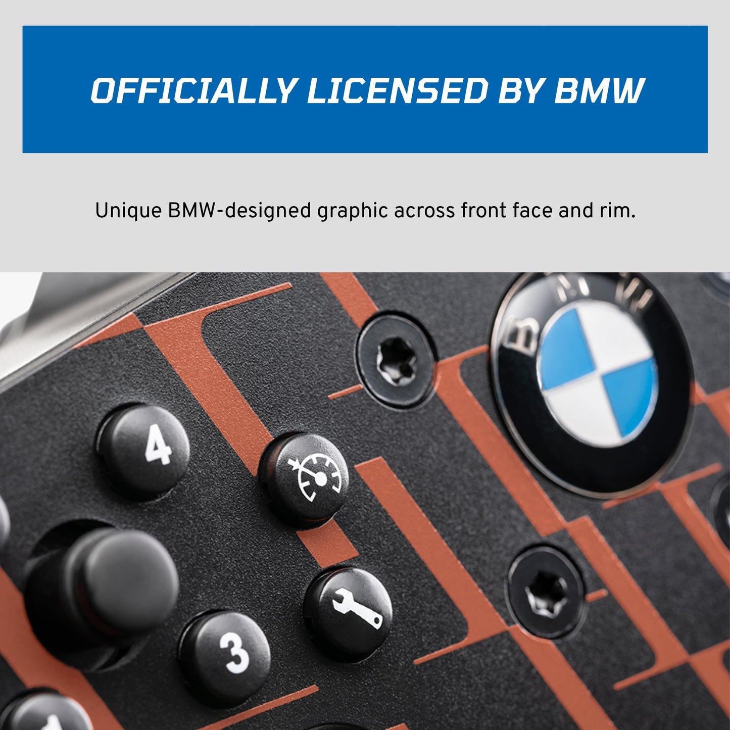 FANATEC Sim Racing CSL Steering Wheel BMW - Rubberized Grip, LED Display, RevStripe, Metal Shifter Paddles - PC, PS5, PS4