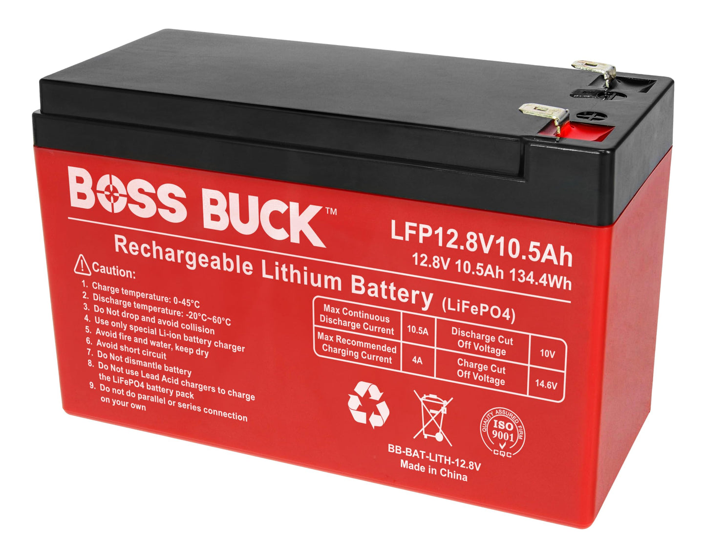 Boss Buck Auto Feed Conversion Kit 12 Volt Battery