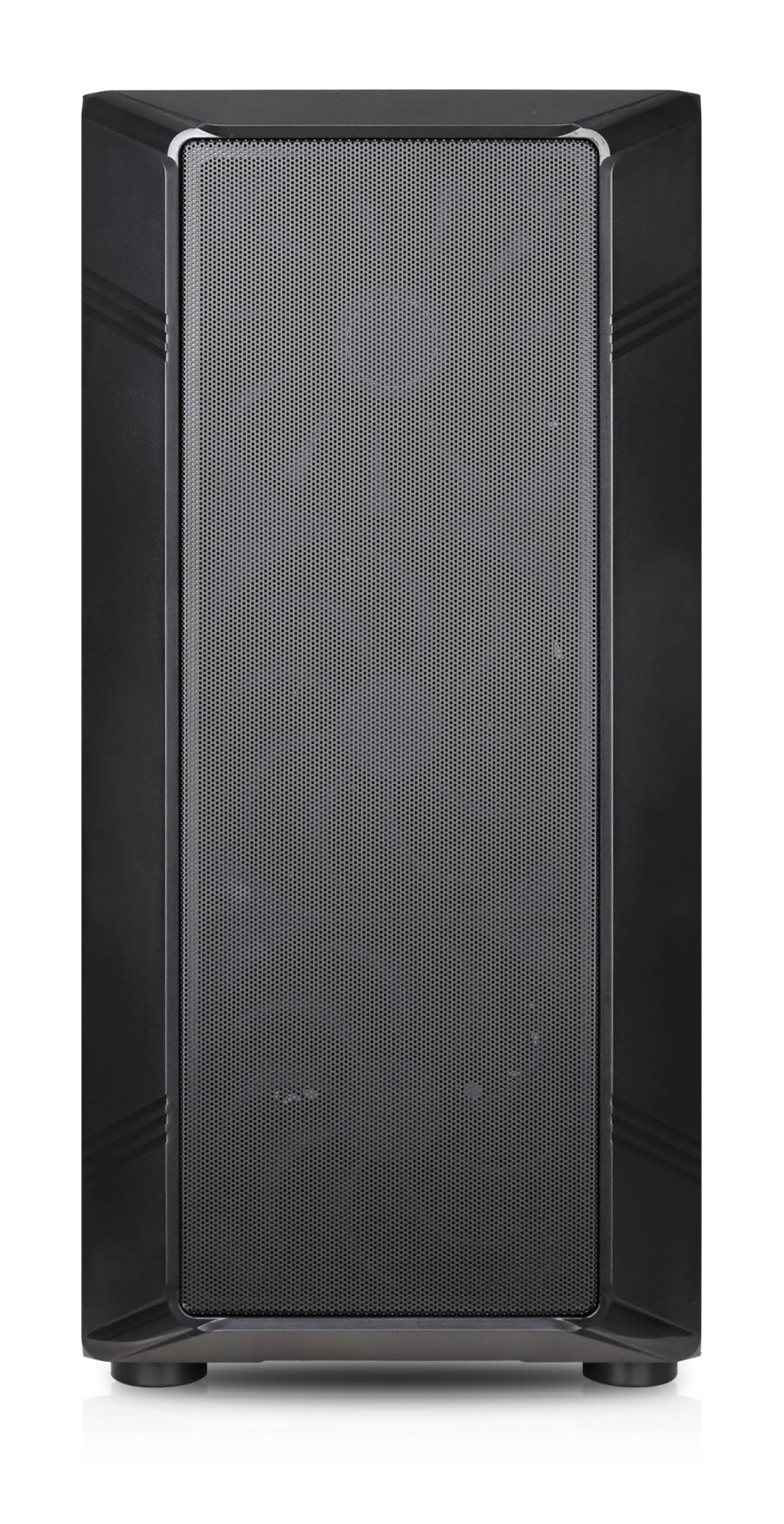 Rosewill Helium NAS Black ATX Mid Tower Computer Case, Mesh Panel, 4X 140mm PWM Fan, Ideal for DIY NAS, Media Servers, or Small Business Applications