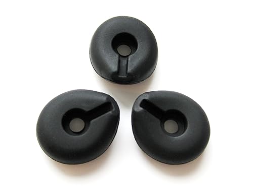3 Large (L) Earbuds Eartips Compatible with Blueant Q1, Q2, Q3, T1, V1x and Endure T2 Headset Wireless Devices