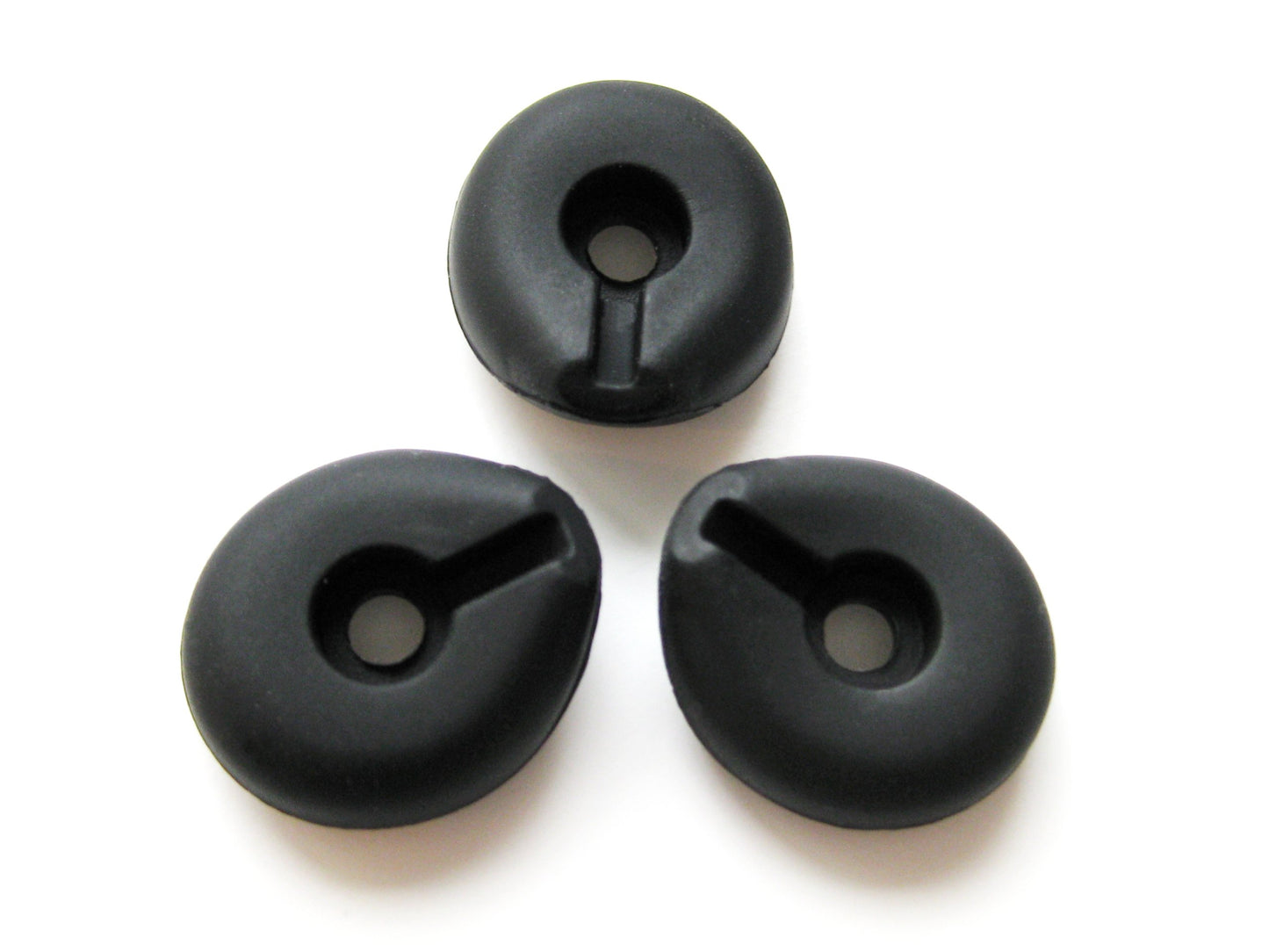 3 Large (L) Earbuds Eartips Compatible with Blueant Q1, Q2, Q3, T1, V1x and Endure T2 Headset Wireless Devices