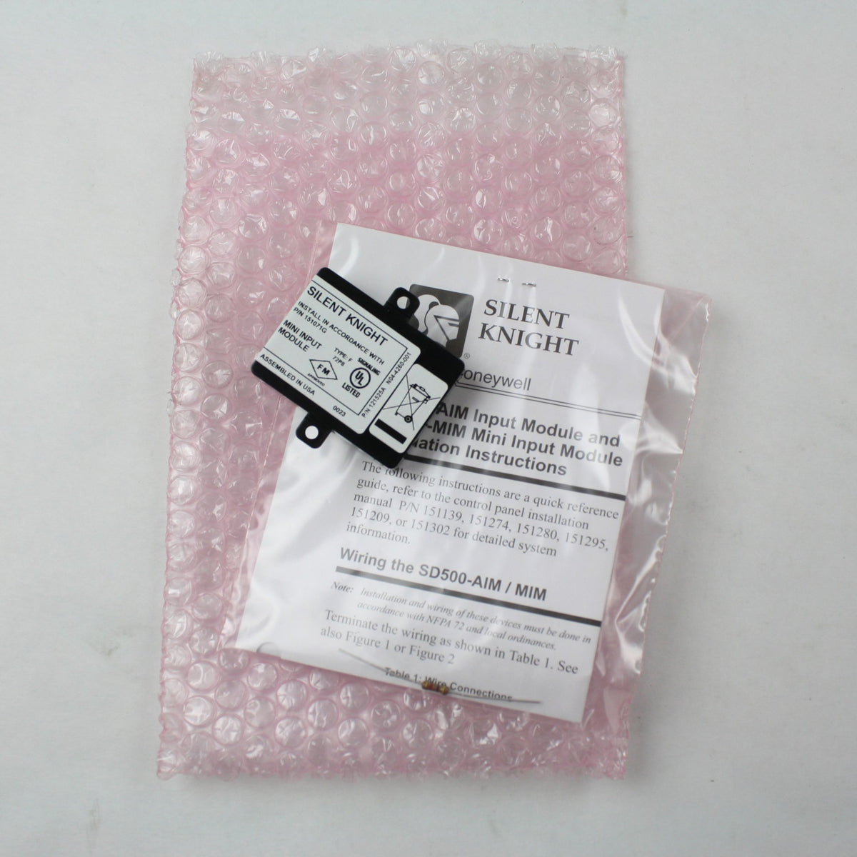 Silent Knight SD500-MIM Fire Alarm Addressable Mini Input Module