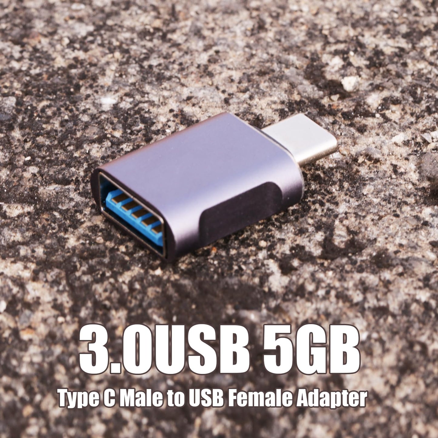 TFAK 10 Pack Up to 10Gbps/120W Usbc to USB Adapter,USA to USB-c adopters,U sb to USB C Connector,Type C Male to a Female Adapter for Charger,Phone…